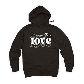 Love Heart Stacked Hoodie