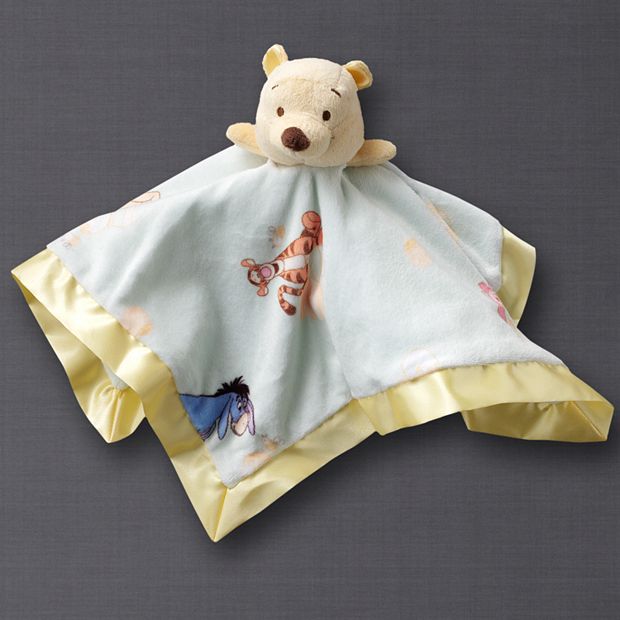 Disney Baby Classic Winnie the Pooh Blanket & Plush Baby Gift Set
