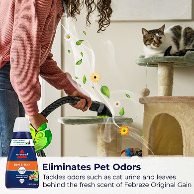 BISSELL Spot & Stain Febreeze with Gain Portable Deep Cleaning Formula (32 Ounces)