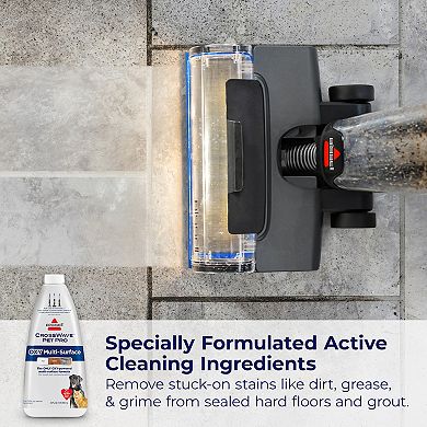 BISSELL CrossWave Pet Pro Oxy Multi-Surface Cleaning Formula (80 Ounces)