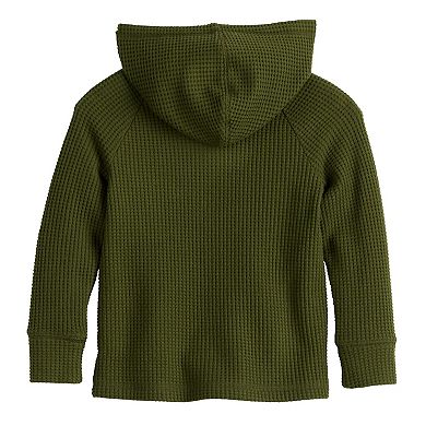 Baby & Toddler Boy Jumping Beans® Long Sleeve Thermal Hoodie