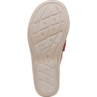 LifeStride Smile Women's Wedge Slide Sandals