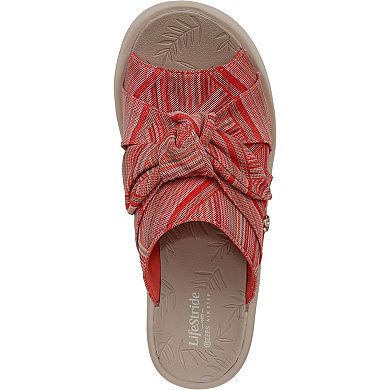 LifeStride Smile Women's Wedge Slide Sandals