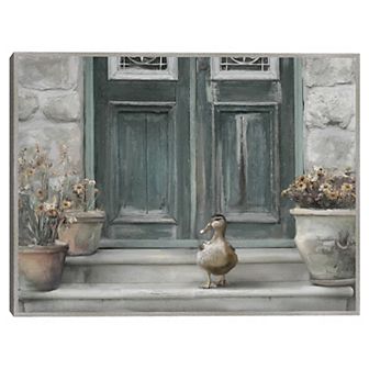 The Manor Duck Canvas Wall Art