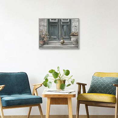The Manor Duck Canvas Wall Art