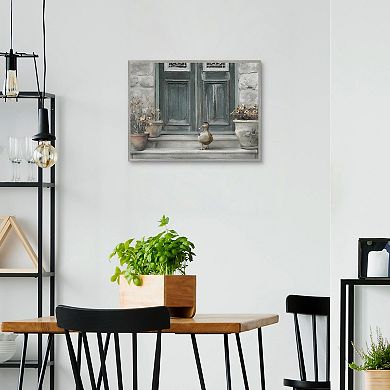 The Manor Duck Canvas Wall Art