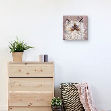 Seal Point Kitten Canvas Wall Art