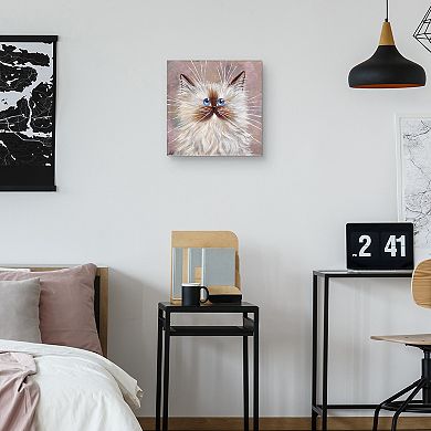 Seal Point Kitten Canvas Wall Art