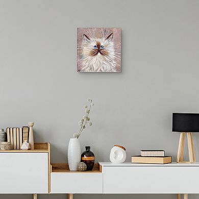 Seal Point Kitten Canvas Wall Art