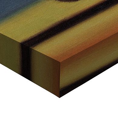 Yoga Chick Tree Pose Canvas Wall Art