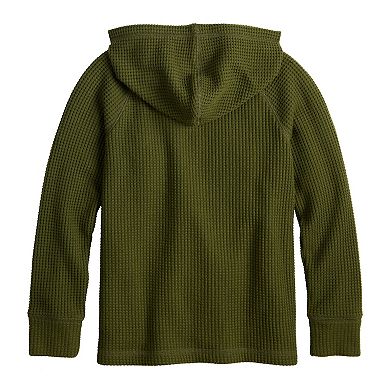 Boys 4-12 Jumping Beans® Long Sleeve Thermal Hoodie