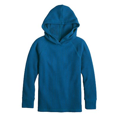 Boys 4-12 Jumping Beans® Long Sleeve Thermal Hoodie