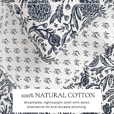 Madelinen® Tropical Pineapple Cotton Quilt Set with Shams