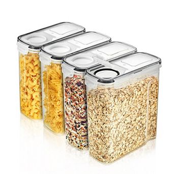 Sorbus 4 Pack (2L/8.4 cup ) Airtight Food Storage Dispensers