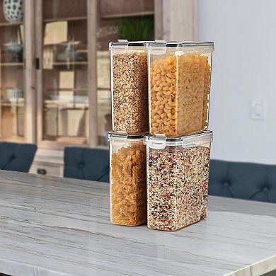 Sorbus 4 Pack (2L/8.4 Cups) Airtight Food Storage Dispensers