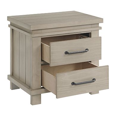 Soho Baby Hampton Premium Soft Closing 2-Drawer Nightstand
