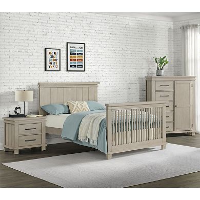 Soho Baby Hampton Premium Soft Closing 2-Drawer Nightstand