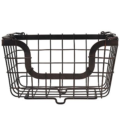 Gourmet Basics Stacking and Nesting Wire Basket