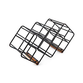 Gourmet Basics 12-Bottle Metal Stackable Wine Storage Rack