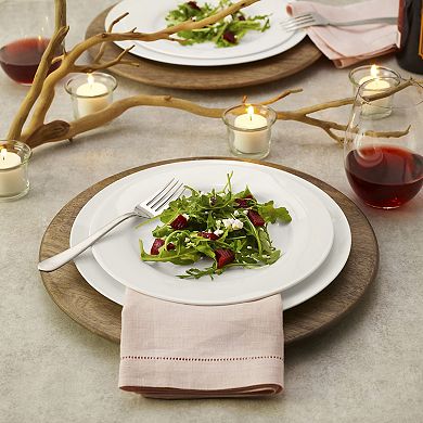 Gourmet Basics Mikasa Gourmet Basics Set of 4 Round Charger Plates