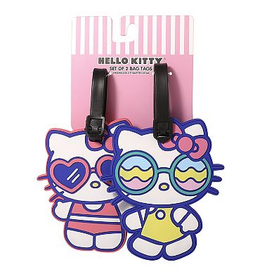 Hello Kitty 2-Piece Luggage Tag Set