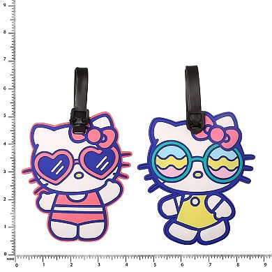 Hello Kitty 2-Piece Luggage Tag Set