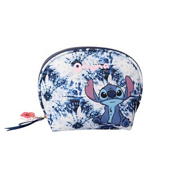 Disney Stitch Ohana Tie-Dye Dome Cosmetic Bag