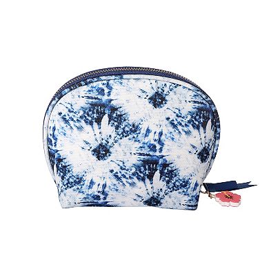 Disney Stitch Ohana Tie-Dye Dome Cosmetic Bag