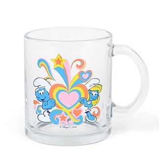 Paramount Smurfs Glass Coffee Mug