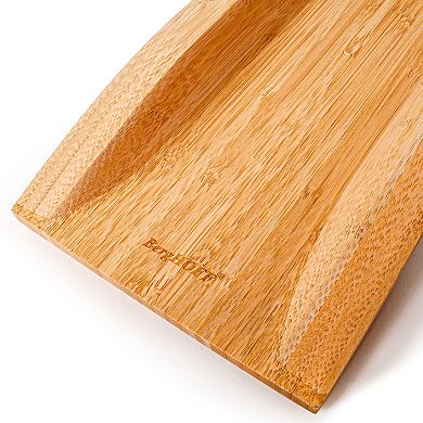 BergHOFF Aaron Probyn 2-Piece Cheese Knife and Bamboo Wavy Board Set