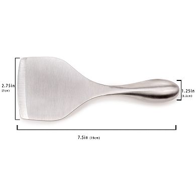 BergHOFF Aaron Probyn 2-Piece Cheese Knife and Bamboo Wavy Board Set