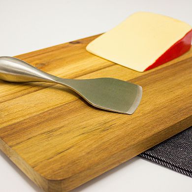 BergHOFF Aaron Probyn 5-Piece Cheese Knife and Bamboo Board Set with Inserts