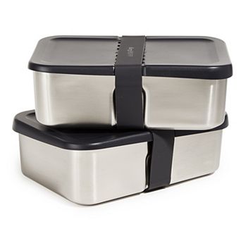 BergHOFF Essentials 6 pc 18/10 Stainless Steel Lunch Box Set For Two