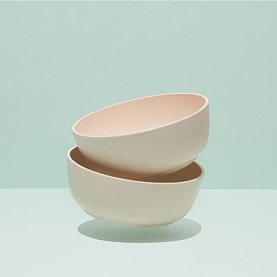 BergHOFF Leo 1qt. Bamboo Soup Bowls 2-Piece Set