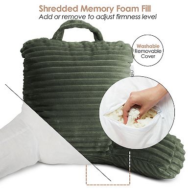 Nestl Petite Small Cut Plush Reading Pillow