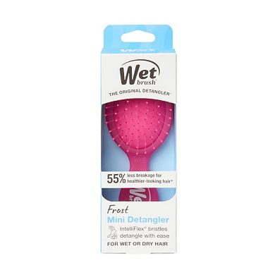 Wet Brush Mini Detangler Hair Brush - Frost Pink
