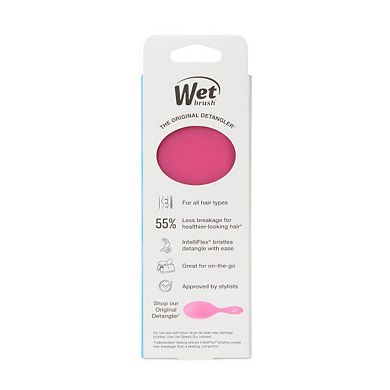Wet Brush Mini Detangler Hair Brush - Frost Pink