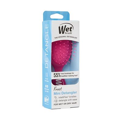 Wet Brush Mini Detangler Hair Brush - Frost Pink