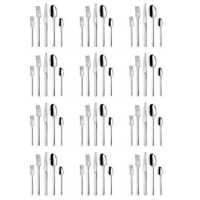 BergHOFF Essentials 60-Piece 18/10 Stainless Steel Flatware Set
