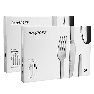 BergHOFF Essentials 60-Piece 18/10 Stainless Steel Flatware Set