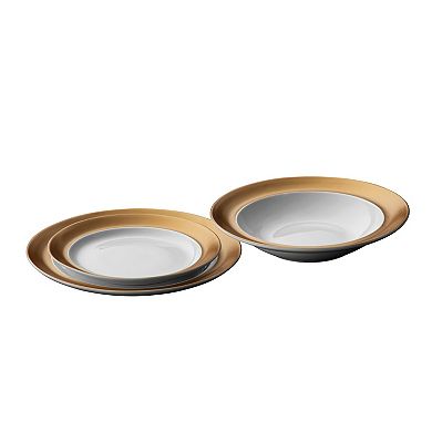 BergHOFF GEM Porcelain 6-Piece Dinnerware Place Setting
