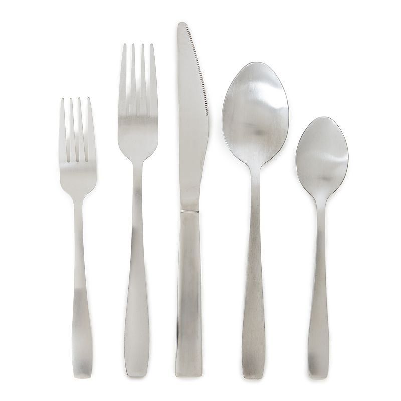 BergHOFF Essentials 20-Piece 18/10 Stainless Steel Flatware Set, Multi
