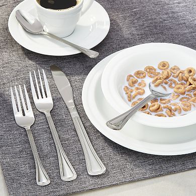 BergHOFF Essentials 20-Piece 18/10 Stainless Steel Flatware Set