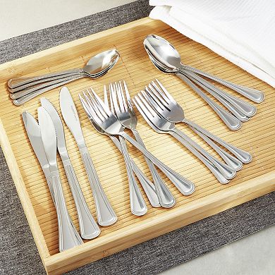 BergHOFF Essentials 20-Piece 18/10 Stainless Steel Flatware Set