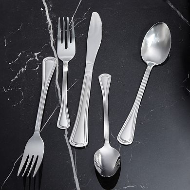 BergHOFF Essentials 20-Piece 18/10 Stainless Steel Flatware Set