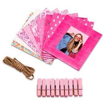 Barbie x Kodak Colorful & Decorative Barbie-Themed Paper Frames for 2x3” Photo Projects