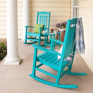 POLYWOOD Outdoor Presidential Rocker 3-Piece Set