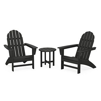 POLYWOOD Vineyard Outdoor Adirondack 3 pc Set