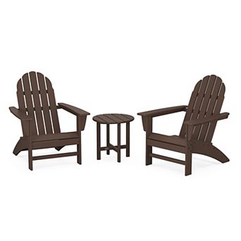 POLYWOOD Vineyard Outdoor Adirondack 3 pc Set