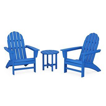 POLYWOOD Vineyard Outdoor Adirondack 3 pc Set